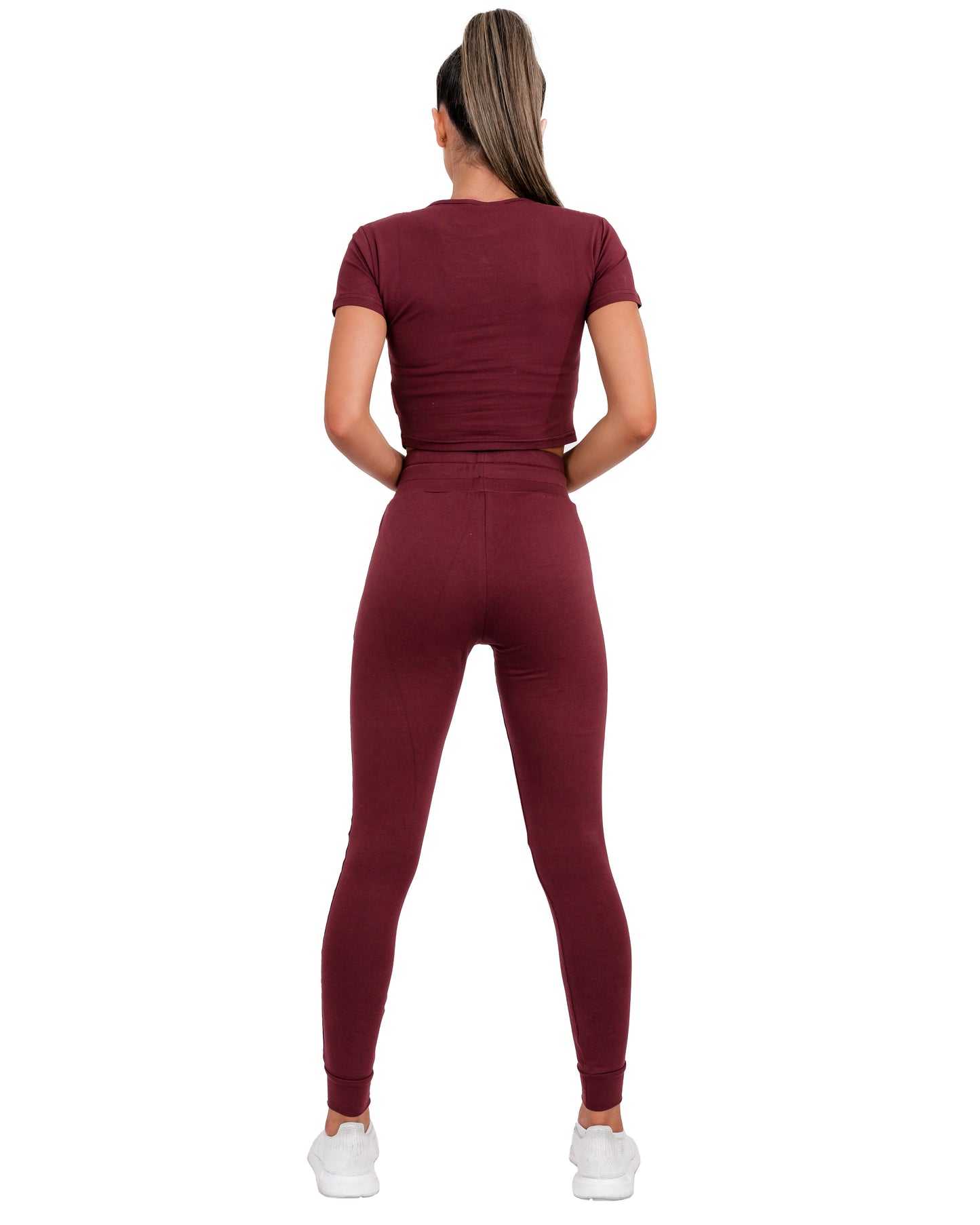 Evolution Joggers in Burgundy