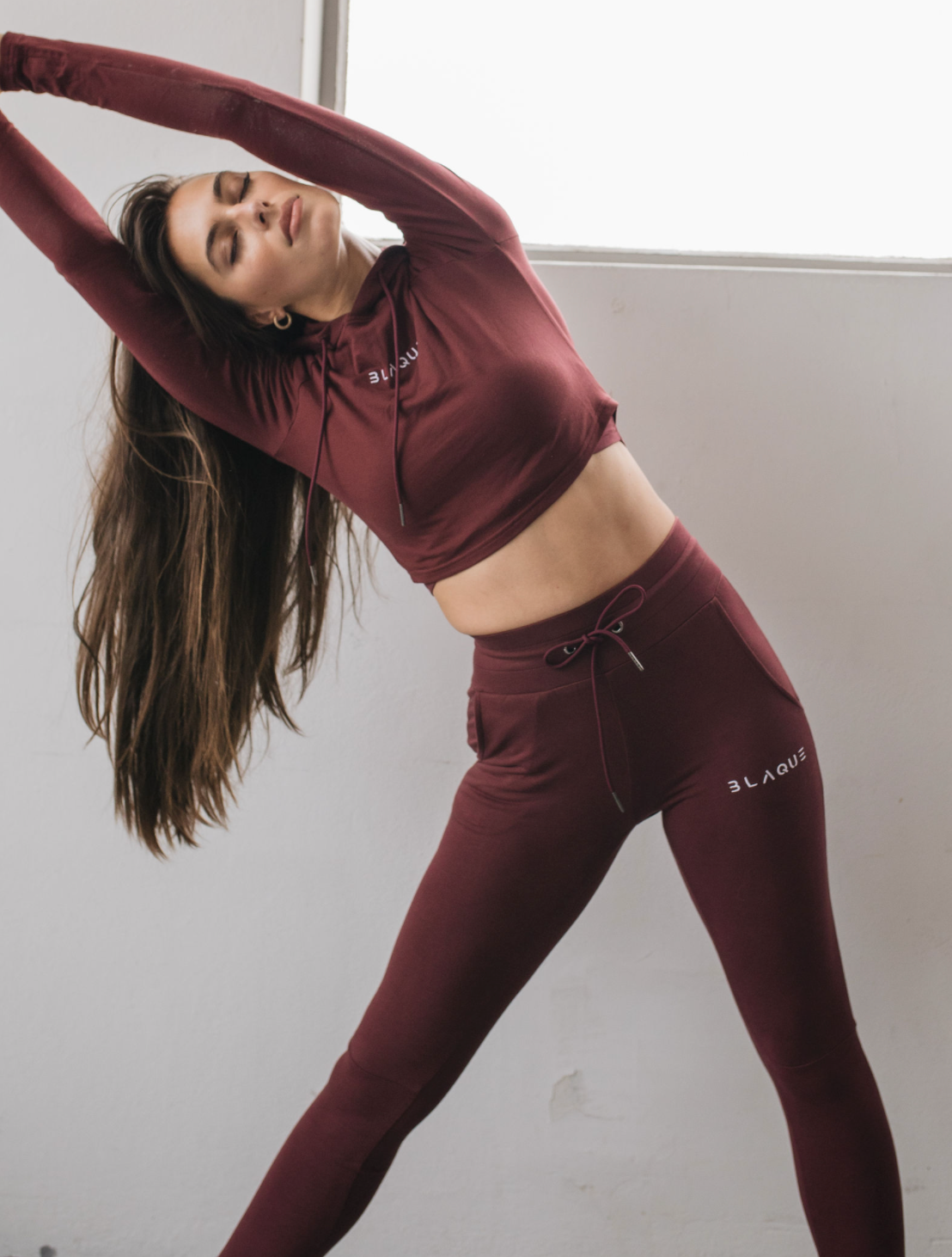 Evolution Joggers in Burgundy